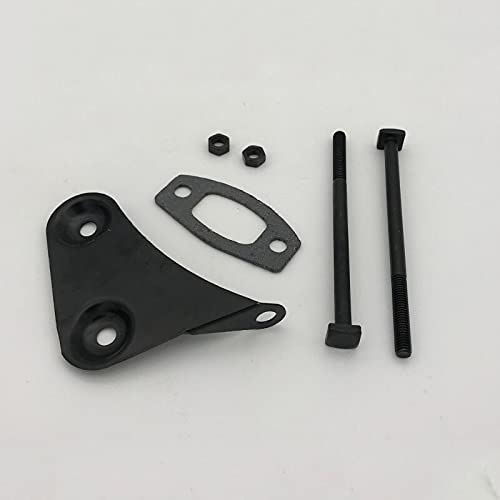 Husqvarna 50 51 55 Chainsaw Muffler Screw Bolt Bracket Gasket Repair Kit - Replacement Spare Parts for Chainsaw Maintenance & Repair | Perfect for DIY Enthusiasts & Professional Loggers