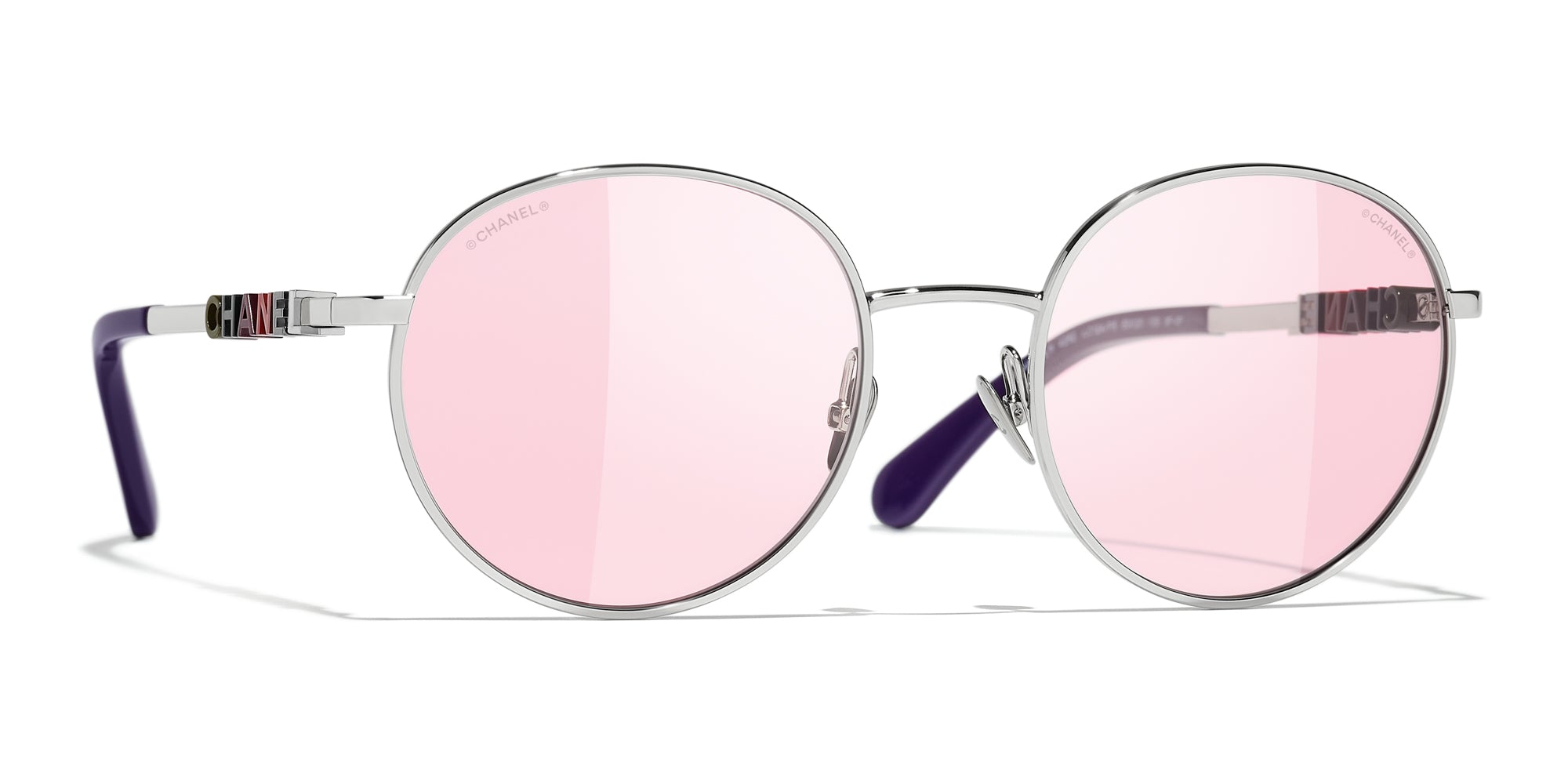 Silver/Pink