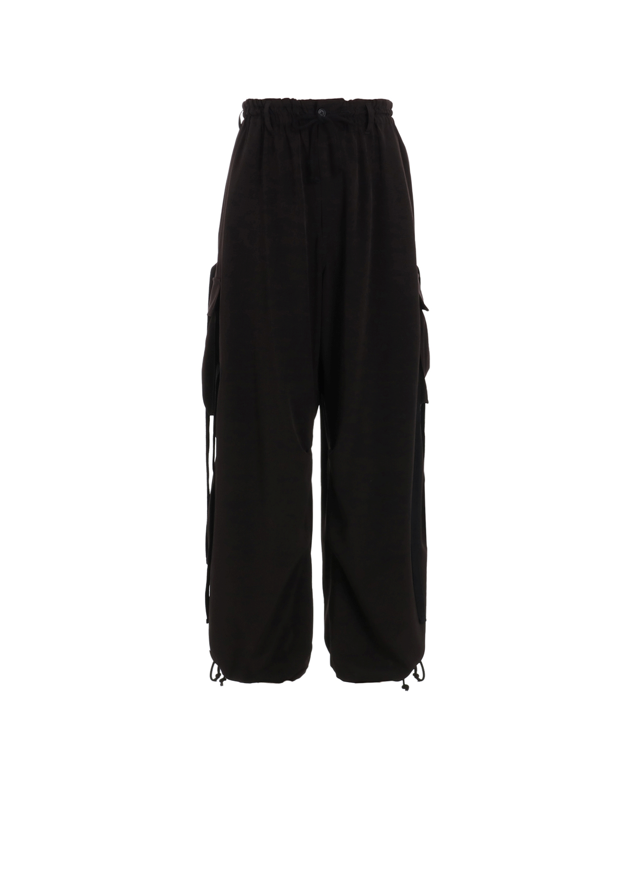 CREPE de CHINE ARMY TECHNO PANTS - Military Style Tactical Pants for Outdoor Adventures & Urban Streetwear