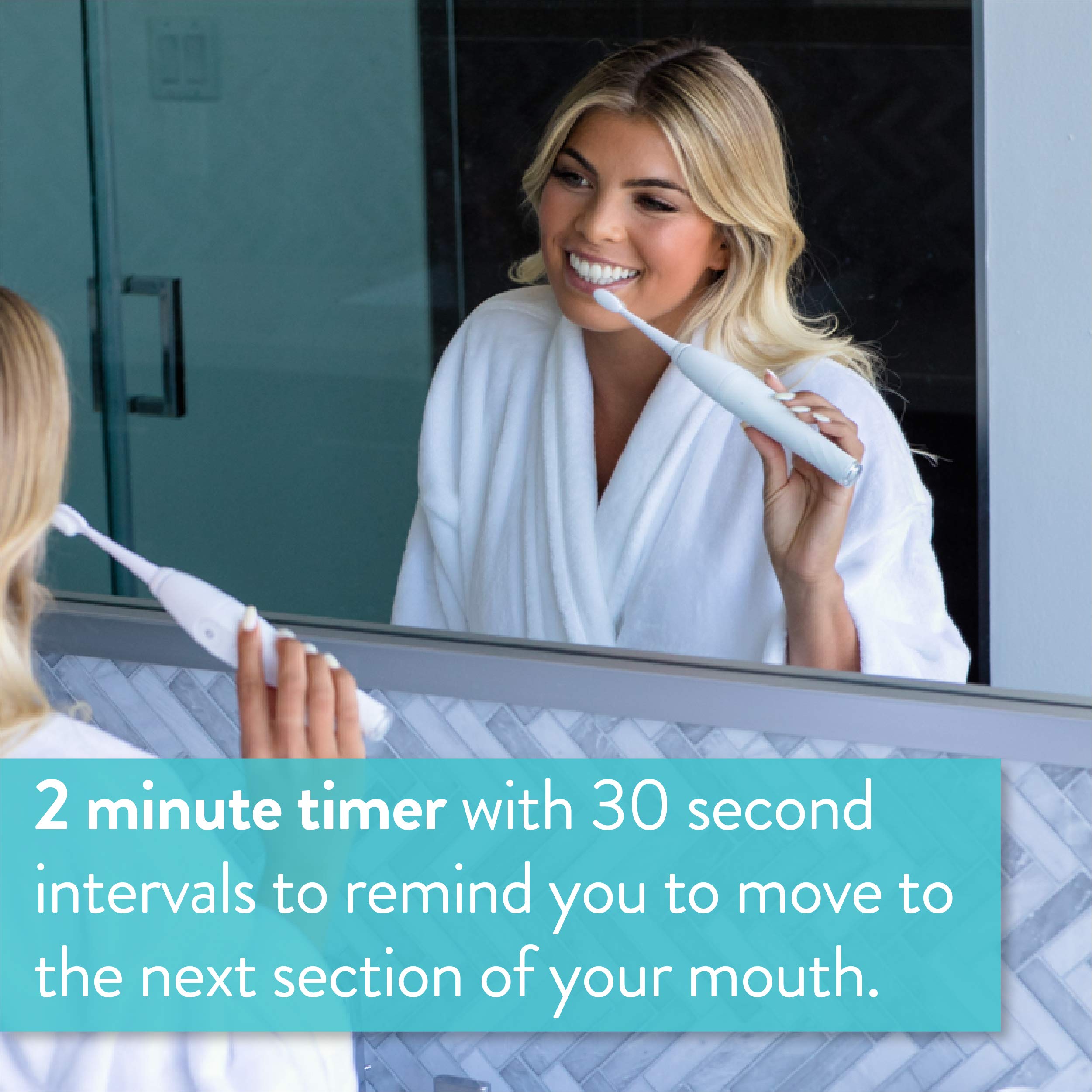 Tao Clean UV Sanitizing Sonic Electric Toothbrush with Cleaning Station - 2 Speed Settings, White | Professional Teeth Cleaning for Home & Travel Oral Care