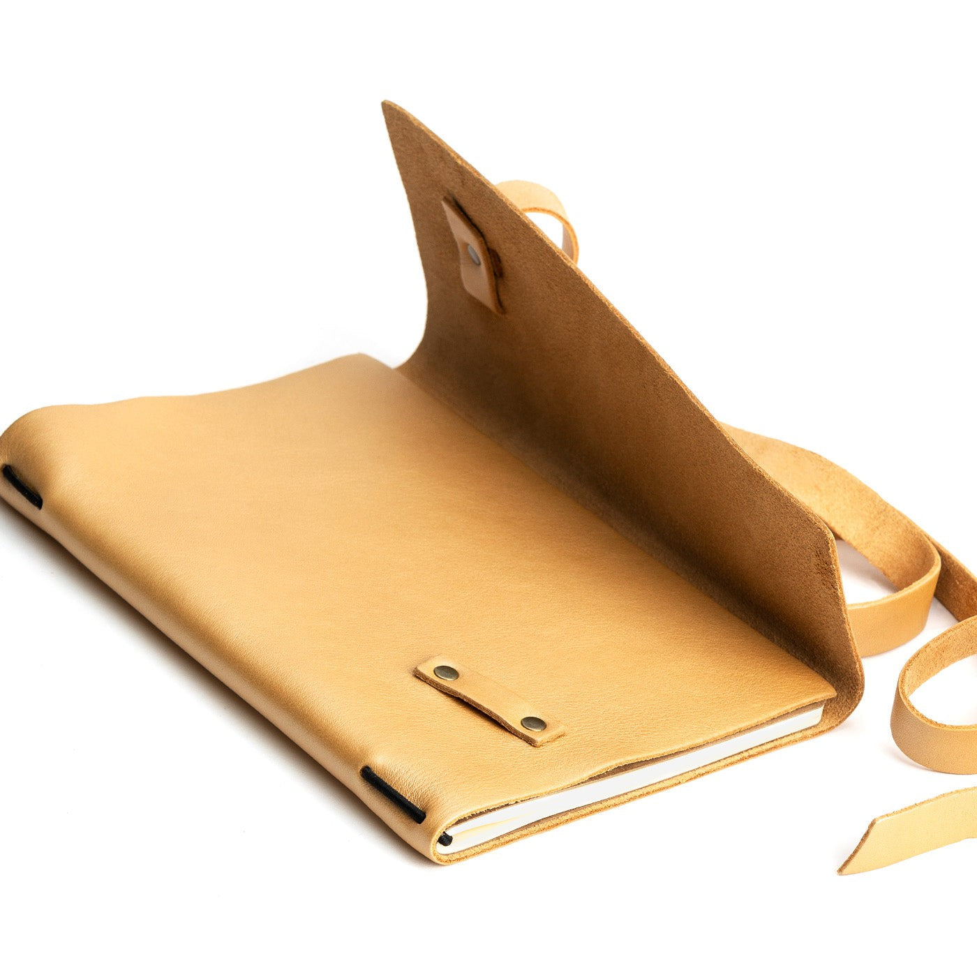 Premium Leather Wrap Journal for Writing & Sketching - Handmade Refillable Notebook, Perfect for Travel, Work & Creative Projects