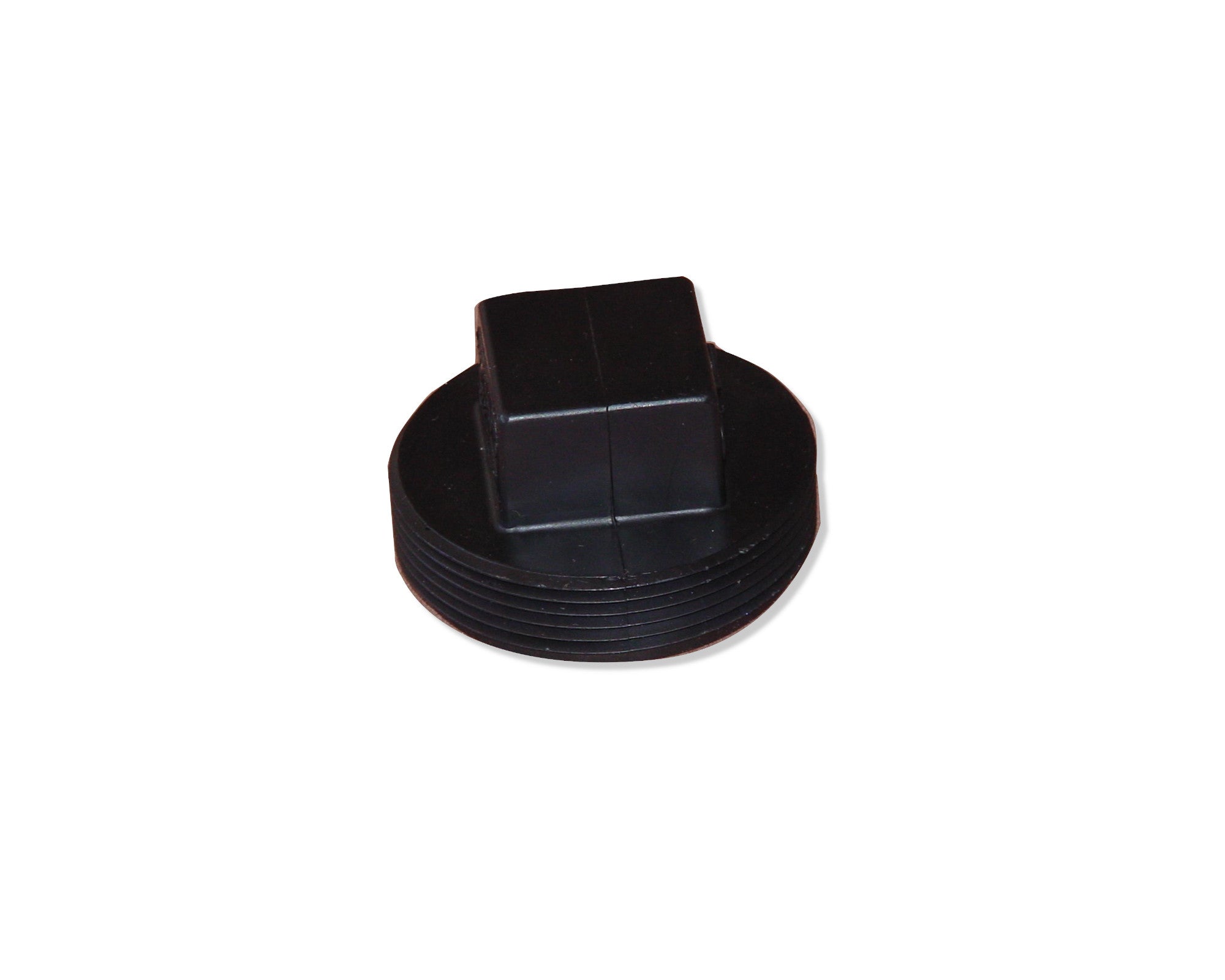 Black UPC Plastic Winterizing Plug - Durable Test Plug for Pipes, Drains & Pool Covers - Perfect for Winter Protection & Leak Testing