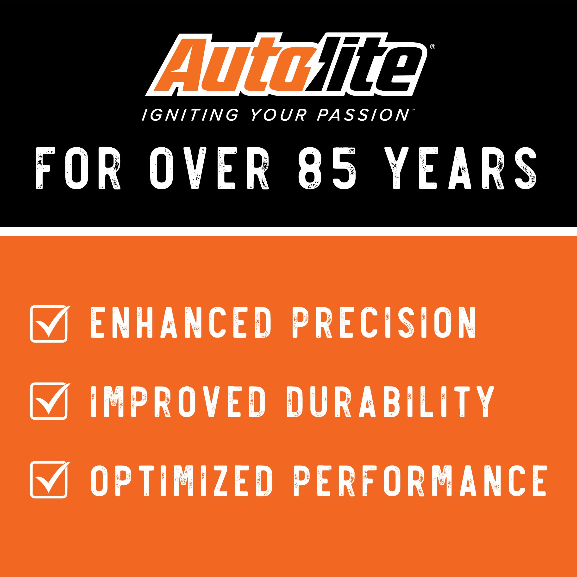 Autolite Platinum AP5426 Spark Plugs - 4 Pack | High Performance Iridium Spark Plugs for Cars, Trucks & SUVs | Improved Fuel Efficiency & Engine Power | Perfect for Daily Commuting & Road Trips
