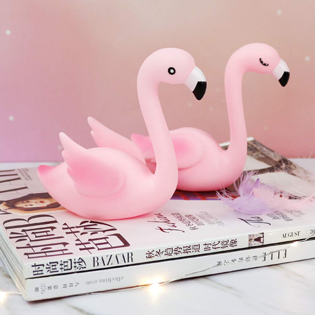 Flamingo Cake Topper - Christmas, Wedding & Birthday Cake Decorations - Elegant Edible Cake Topper for Baby Showers, Weddings & Party Desserts - Perfect for Festive Celebrations & DIY Crafts