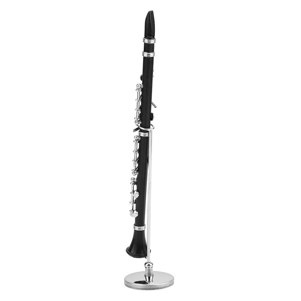 Mini Clarinet Model Kit - Musical Instrument Collectible for Music Lovers | Perfect Desk Decor & Gift for Musicians | Great for Home Office, Studio Decor & Music Classroom Accessories