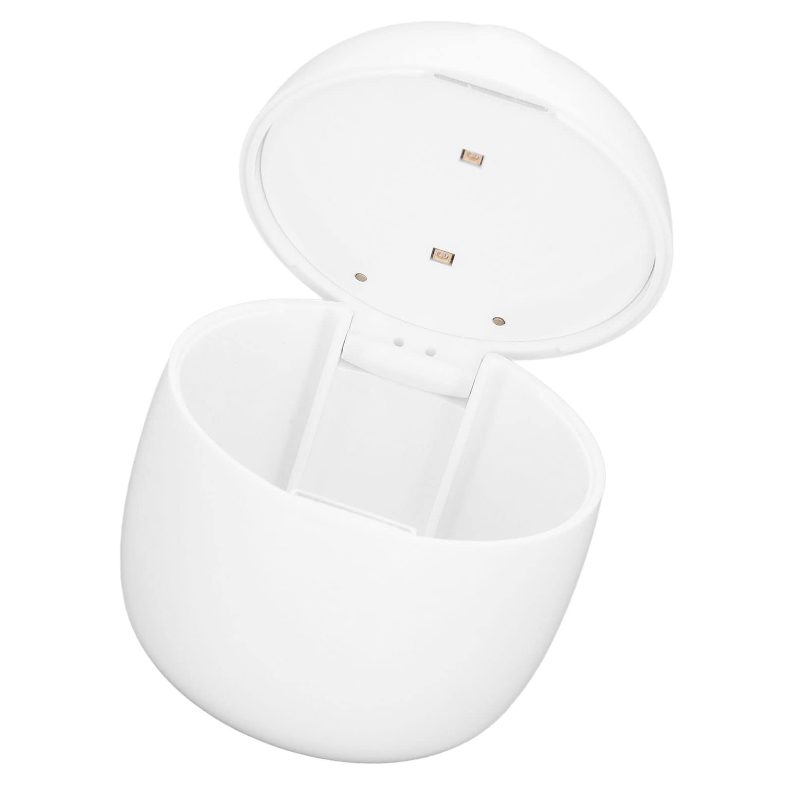 UV Sterilizer Box for Baby Pacifiers - Portable UV Light Sanitizer with Magnetic Switch for Safe & Clean Bottles, Soothers & Teethers - Perfect for Travel, Daycare & Home Use (White)