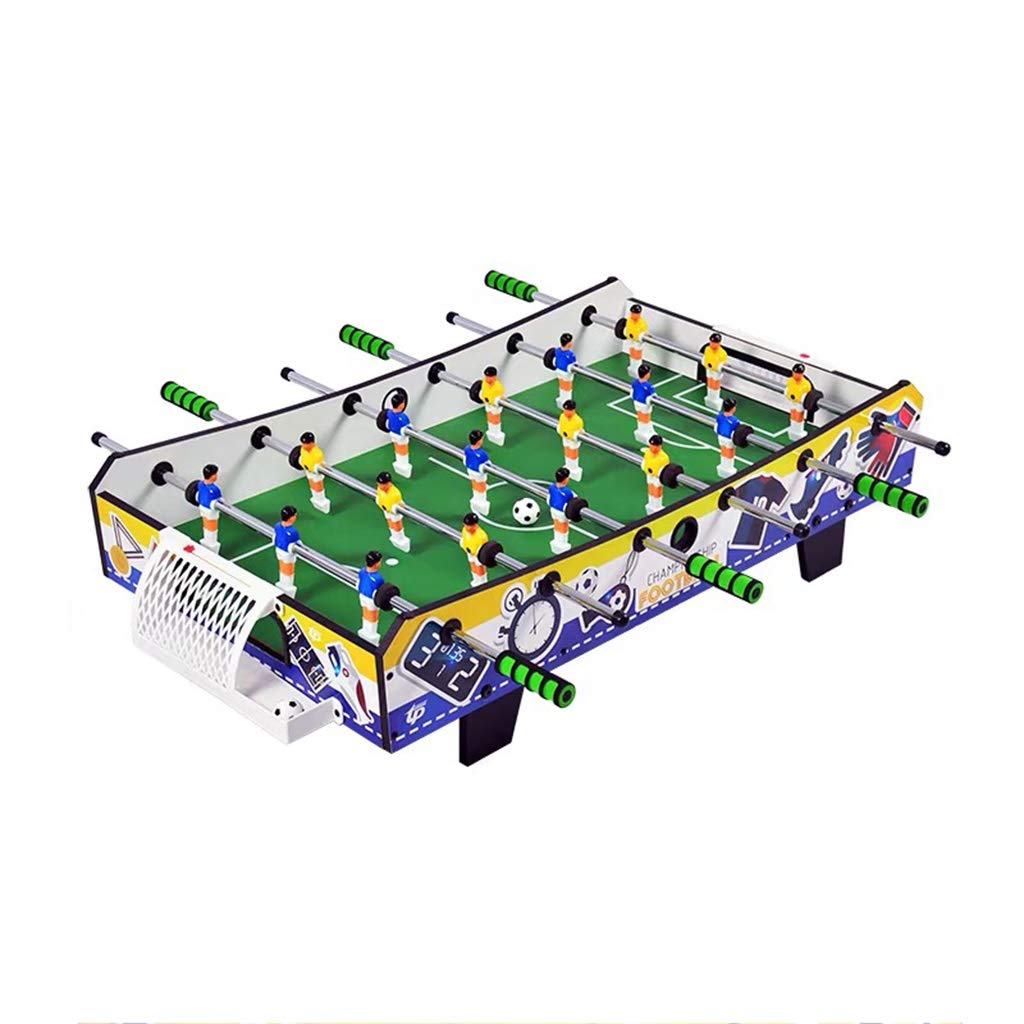 4-in-1 Multi Game Table Set for Kids - Portable Tabletop Foosball, Shuffleboard, Bowling & Table Tennis Combo - YGO Combination Game Table - Perfect for Family Game Nights, Birthday Parties & Indoor Play (Size A)