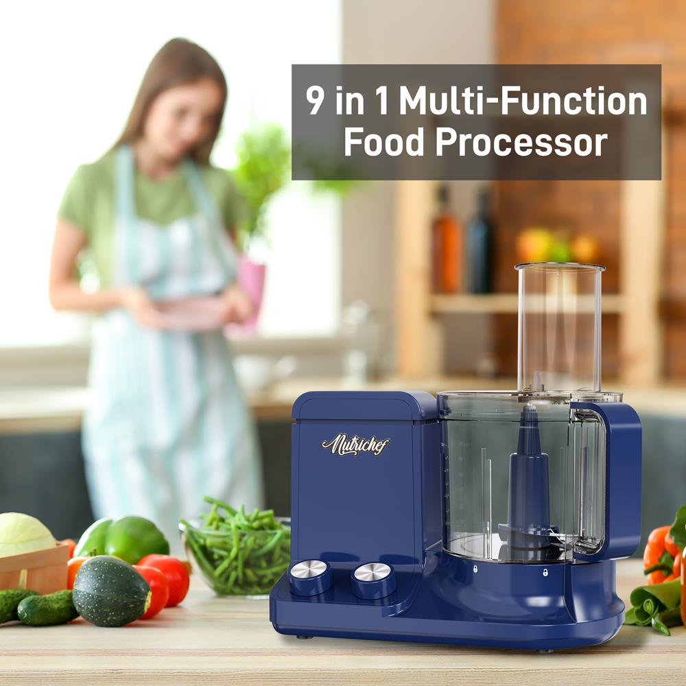 Best Multifunction Food Processor for Home Kitchen - Powerful Blender, Chopper & Mixer for Cooking, Baking & Meal Prep