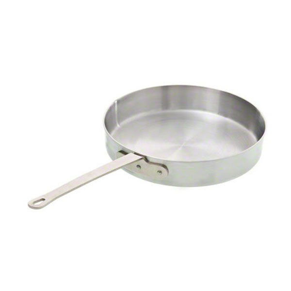 Premium 7 Quart Aluminum Saute Pan - Nonstick Cooking Pan with Lid - Professional Chef Grade Skillet for Searing, Frying & Sauteing - Perfect for Home Kitchens & Restaurant Use