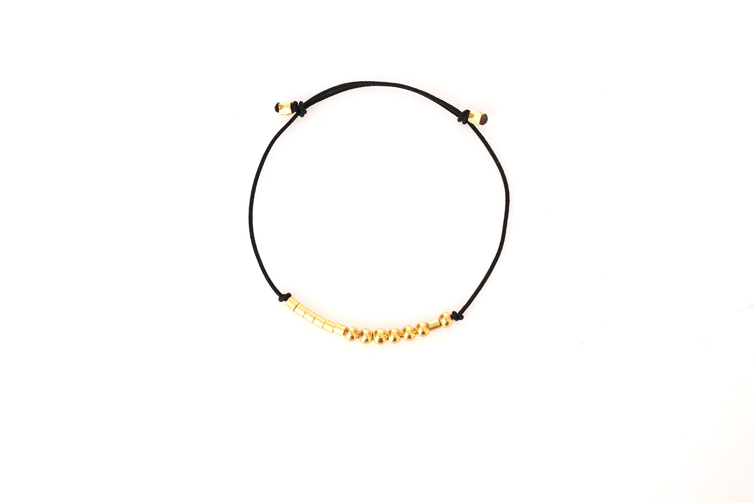 Morse Code Matching Bracelets for Mother and Daughter - Personalized Morse Code Jewelry for Women - Best Gift for Mom, Daughter, Sister - Perfect for Family Bonding, Birthdays & Special Occasions