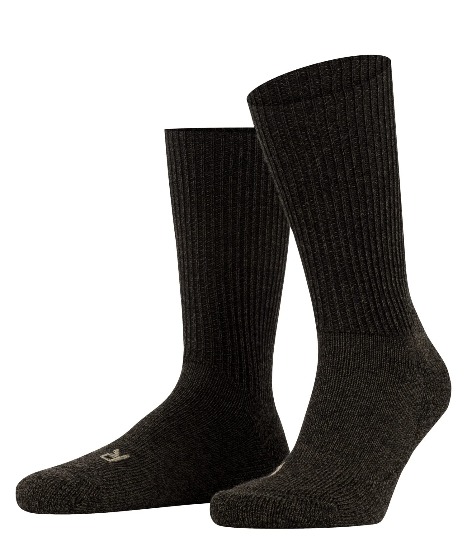 FALKE Unisex Walkie Ergo Socks - Crew Length Merino Wool Socks for Hiking & Walking - 1 Pair - Warm & Breathable for Outdoor Activities & Daily Wear