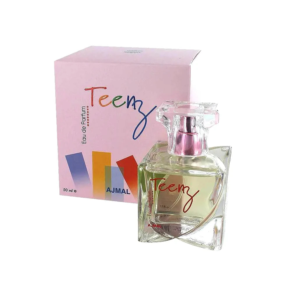 Teenz Eau de Parfum for Women & Men - 50ml Floral Fruity Fragrance - Long Lasting Perfume for Daily Wear, Date Night & Special Occasions