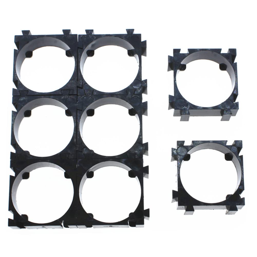 100pcs 18650 Battery Holder - Anti-Vibration Plastic Bracket for Lithium Batteries | Secure Support Stand for DIY Electronics, Flashlights & Power Tools