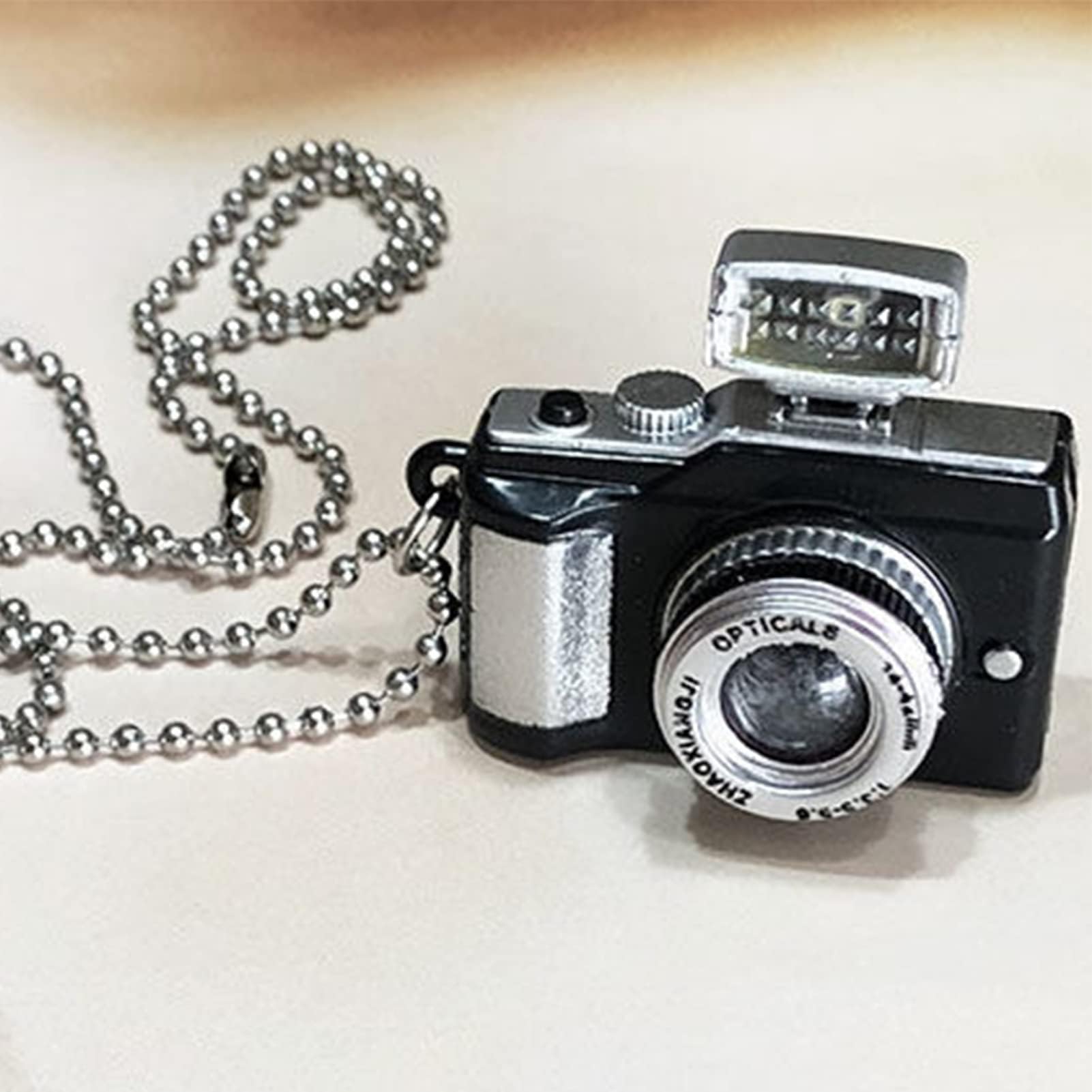 Spy Camera Necklace - Hidden Camera Pendant with Night Vision & Motion Detection | Discreet HD Recording Jewelry for Men & Women | Perfect for Security, Travel & Vlogging Accessories
