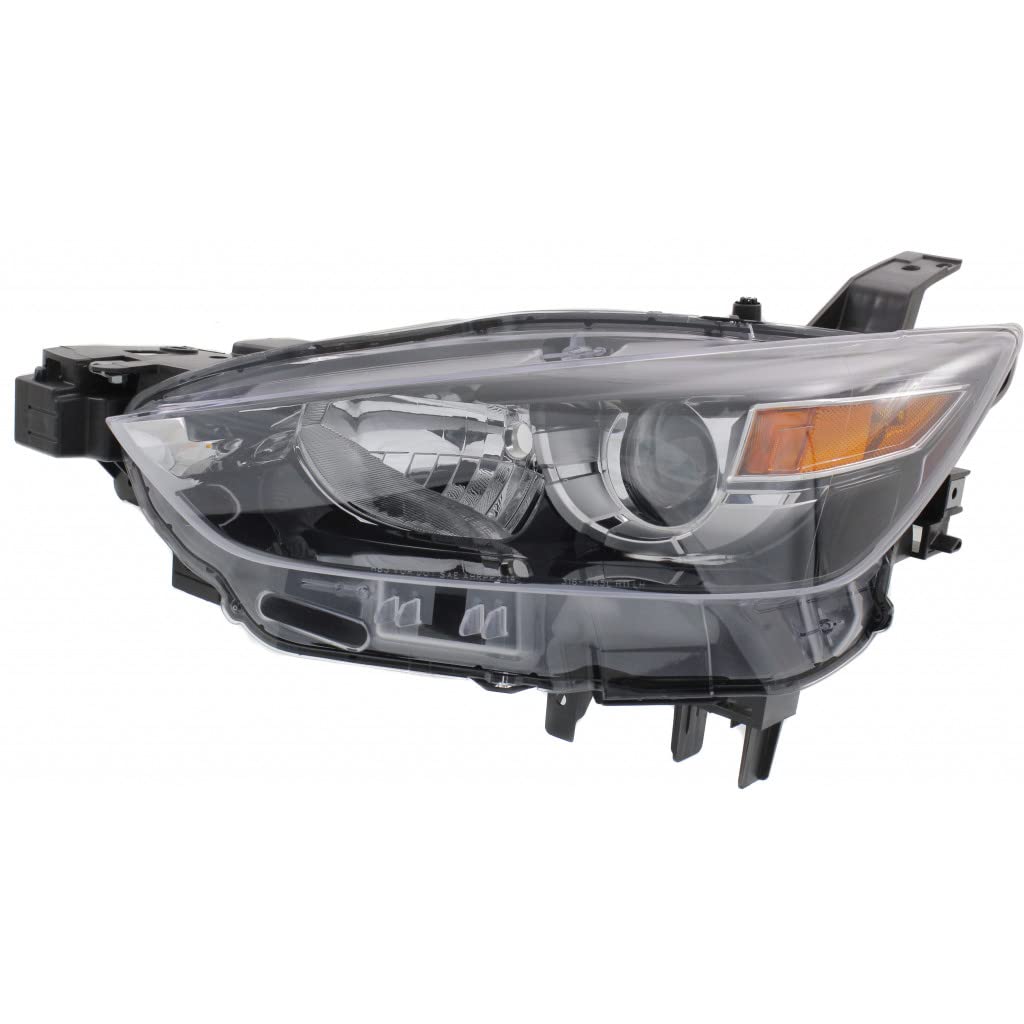 KarParts360 Replacement Headlight Assembly for 2016-2022 Mazda CX-3 - Driver Side Black Housing - CAPA Certified - Direct Fit for MA2518173 - Perfect for Night Driving and Foggy Conditions