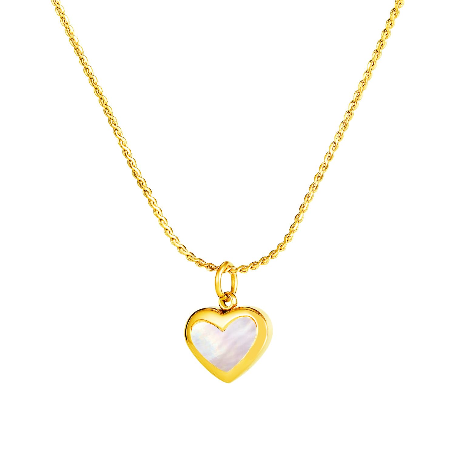 Easter Basket Stuffers for Women, Teens & Girls - Heart Necklace Gift for Easter, Birthday, Valentine's Day - Elegant Jewelry for Everyday Wear & Special Occasions