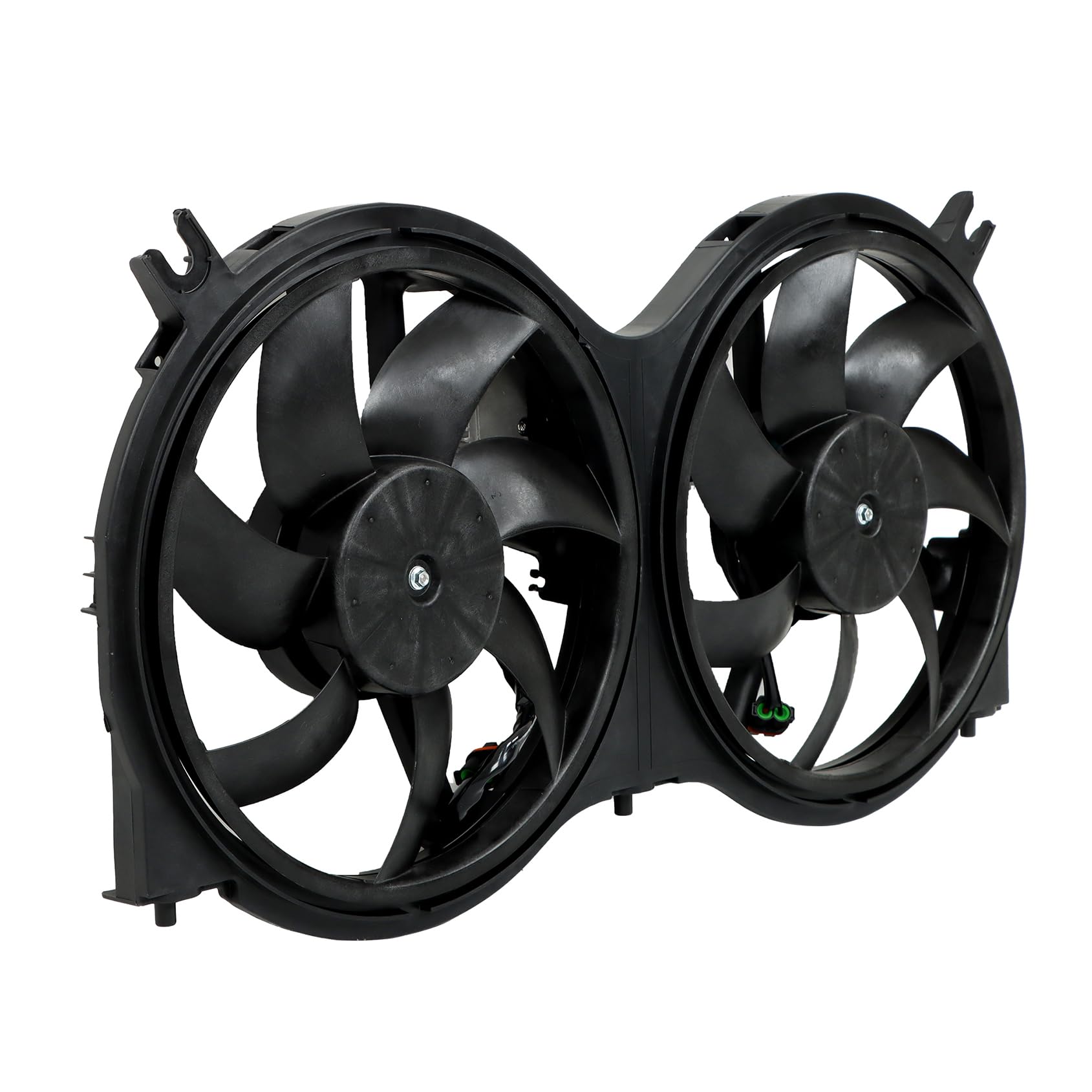 Radiator Condenser Cooling Fan Assembly Replacement for 2013-2020 Nissan Pathfinder, 2013 Infiniti JX35, 2014-2020 Infiniti QX60 - OEM Part # NI3115149 623760 - Perfect for Overheating Prevention & AC System Repair