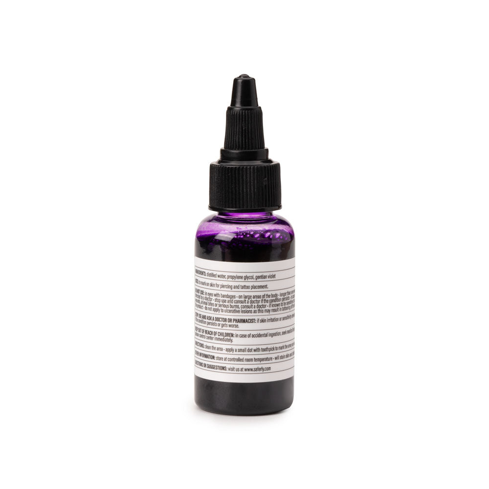 Gentian Violet Solution 1/2oz (15ml) Bottle - Antifungal & Antibacterial for Minor Cuts, Skin Infections - First Aid & Wound Care Essential