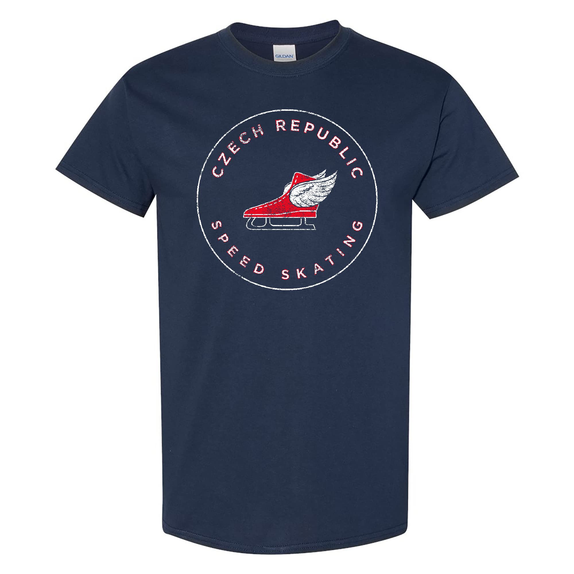 Speed Skating Winter Games T-Shirt - Men's & Women's Athletic Tee for Ice Skating Fans - Perfect for Training, Competitions & Casual Wear