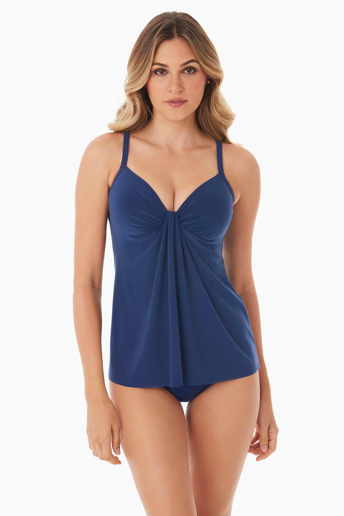 Women's Marina Tankini Swim Top - UPF 50+ Sun Protection, Adjustable Straps, Quick Dry - Perfect for Beach, Pool & Summer Vacations