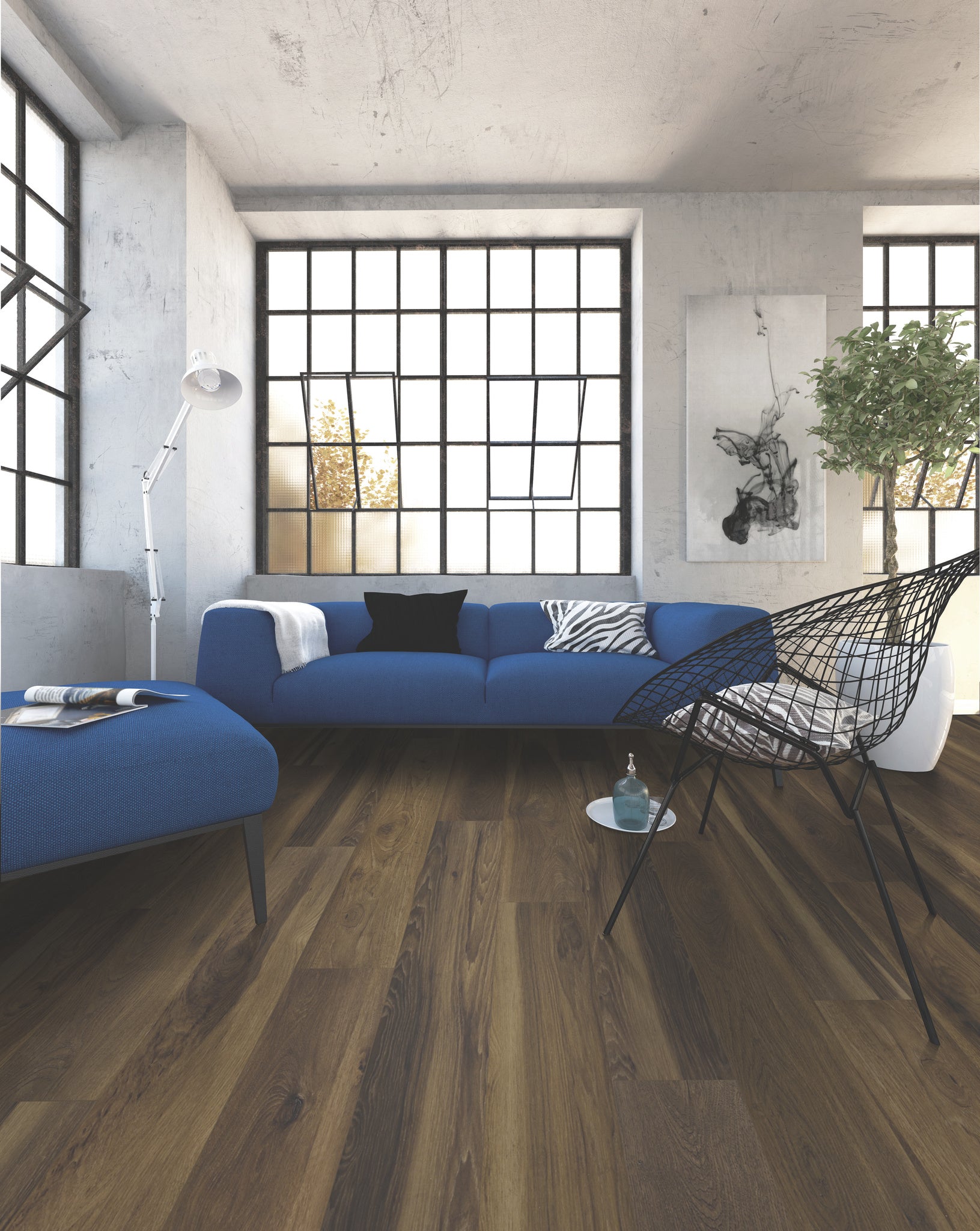 Coretec Plus HD Integrated Bevel Blended Umber 7