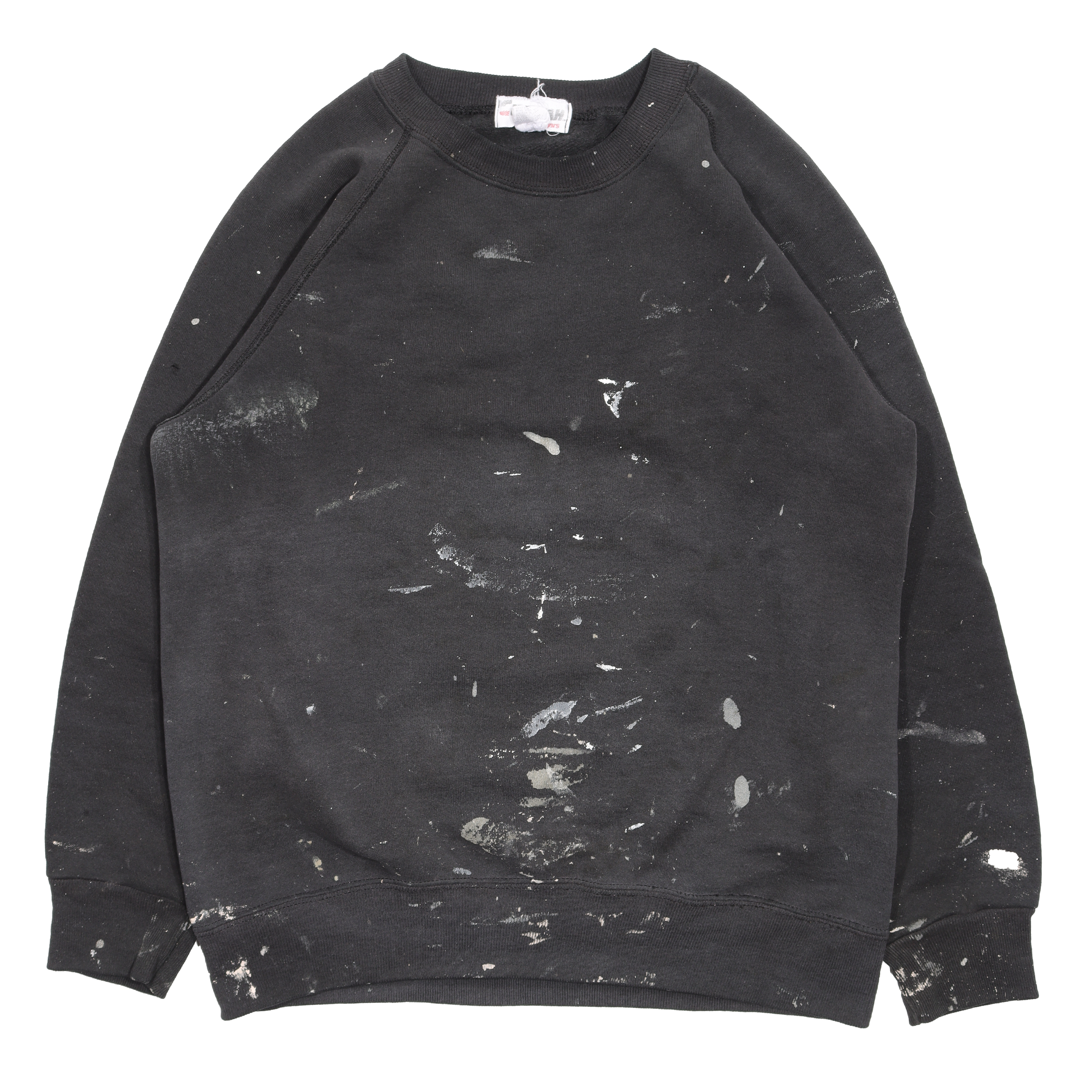 Vintage 1990s Blank Painter's Crewneck Sweatshirt - Unisex Retro Cotton Pullover for Men & Women - Perfect for Casual Wear, Street Style & 90s Nostalgia Fashion