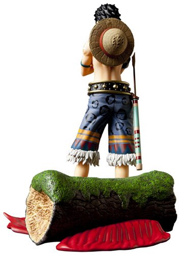 One Piece Luffy Animal Version Figure - Door Painting Collection - Anime Statue for Fans & Collectors - Perfect for Home Decor, Office Display, and Anime Merchandise Collection