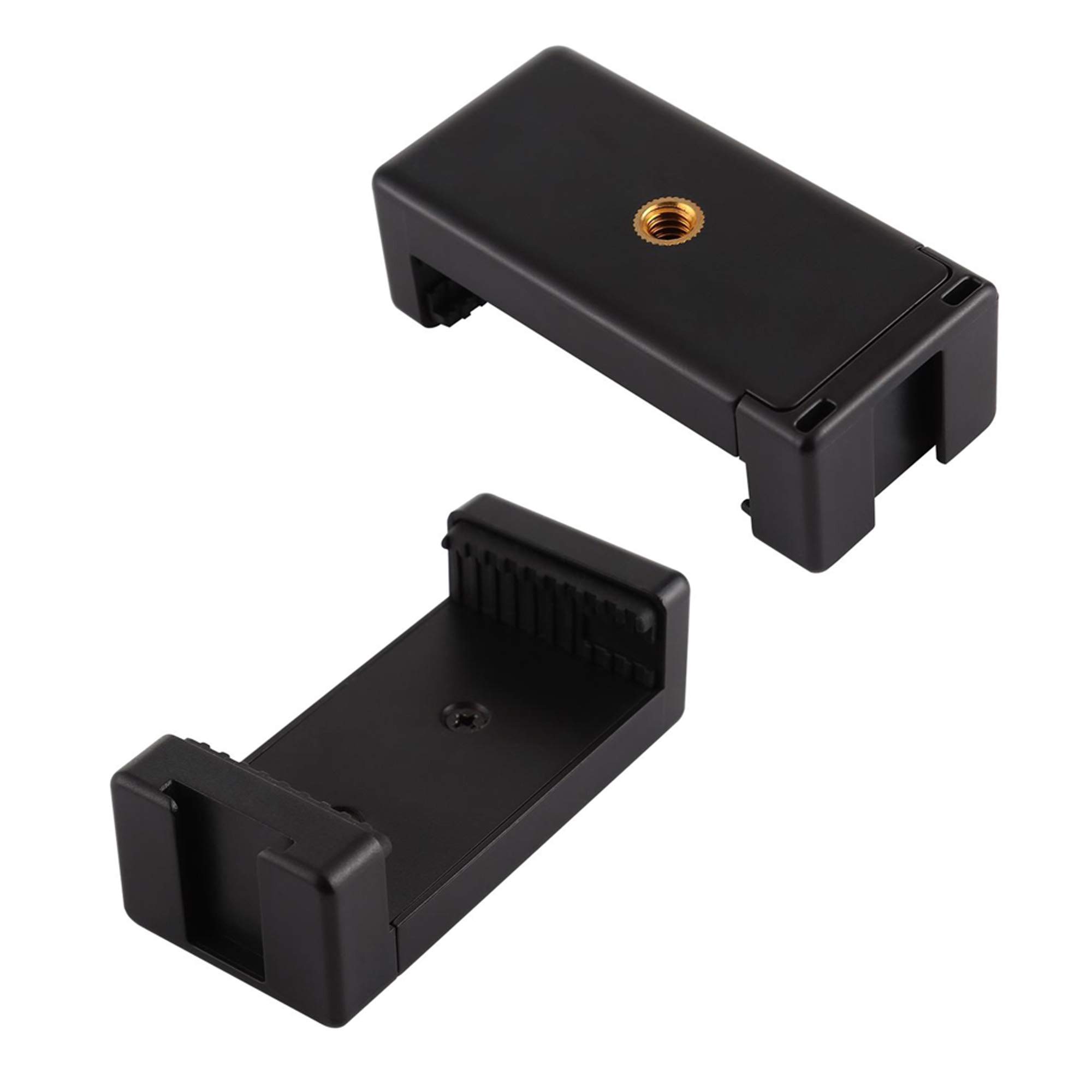 Vidpro CL-2 Universal Smartphone Tripod Mount with Cold Shoe & 1/4-20 Thread - Compatible with iPhone, Samsung & Phones up to 4