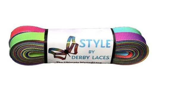 Derby Laces for Roller Skates - 84 Inch Premium Skate Shoe Laces | Perfect for Roller Derby, Artistic Skating & Rink Sports