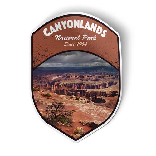 Squiddy Canyonlands National Park Vinyl Sticker Decal - 3