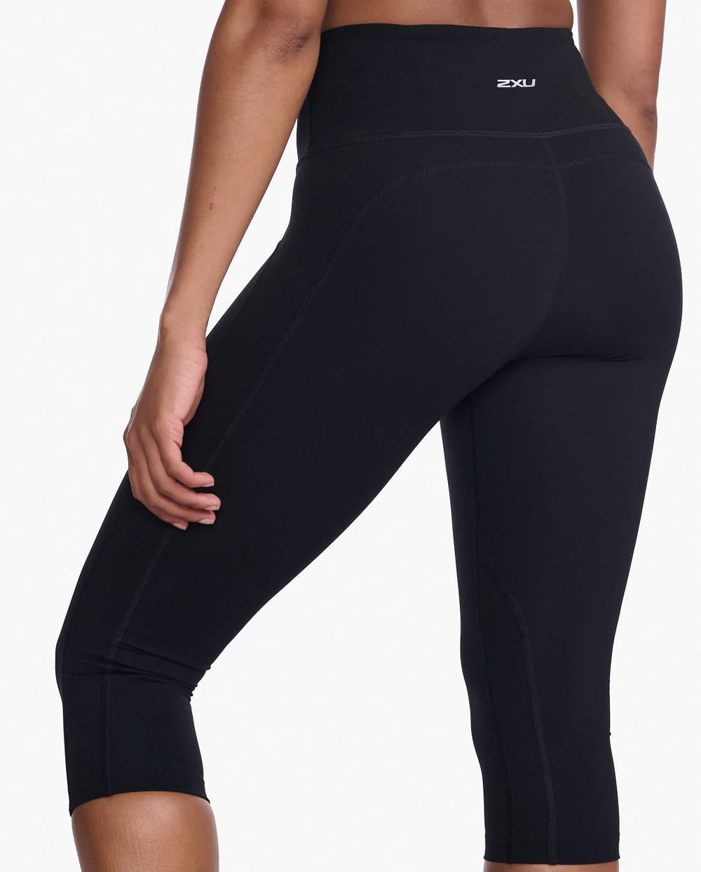 Form Hi Rise Compression 3/4 Tights for Women - High Waisted Workout Leggings for Running, Yoga & Gym - Moisture Wicking & Breathable Activewear