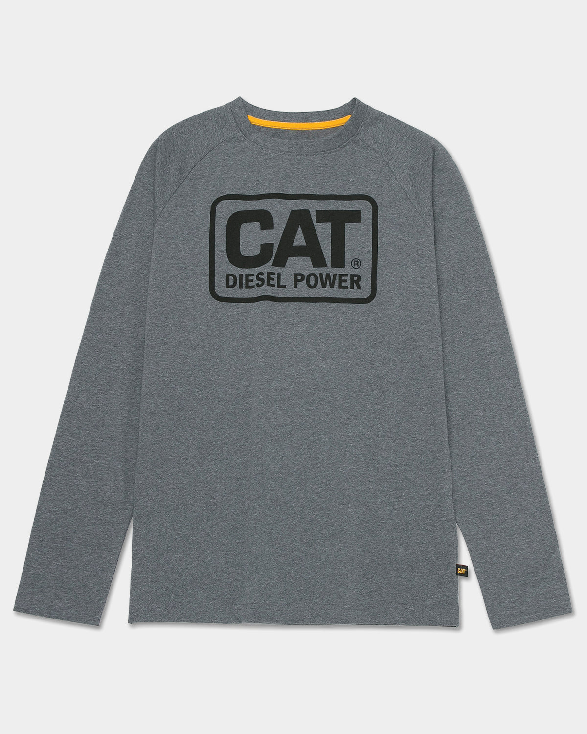 Men's Cat Diesel Power Long Sleeve T-Shirt - Comfortable Casual Wear for Everyday Outfits & Street Style