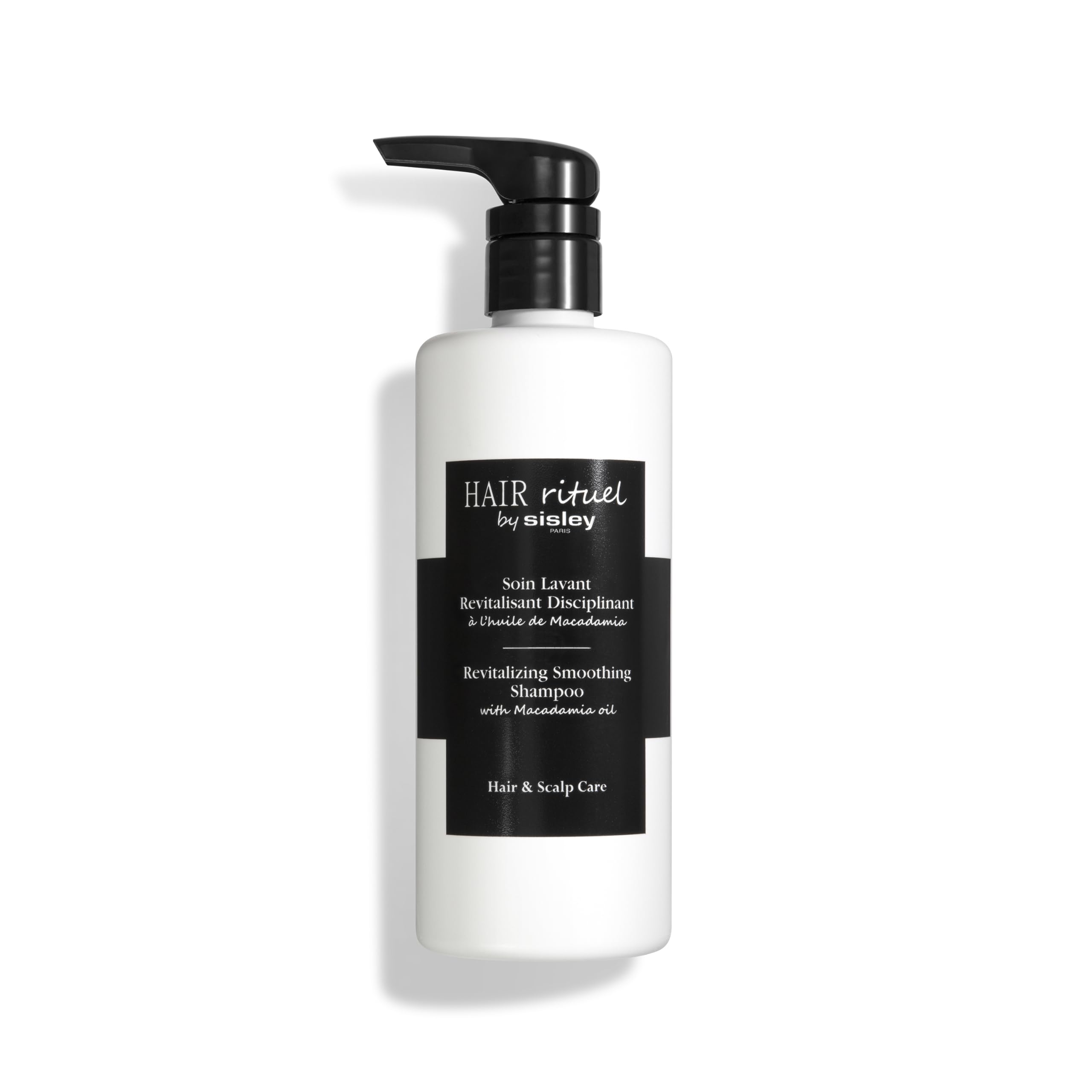 Sisley Hair Rituel Revitalizing Smoothing Shampoo with Macadamia Oil - 500ml Cleansing & Detangling Hair Treatment for Dry, Damaged Hair - Perfect for Daily Use & Salon-Quality Results at Home