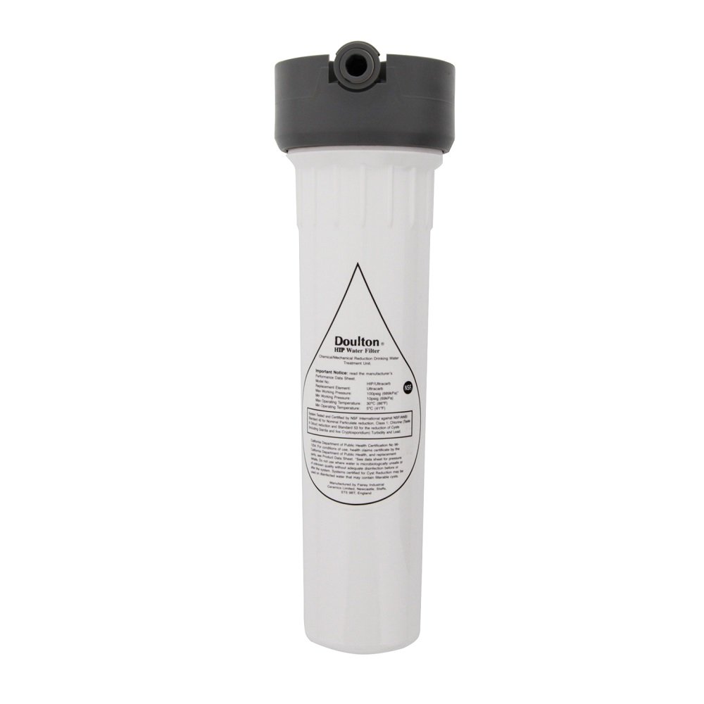 Doulton W9330059 Undersink Water Filtration System - High Performance Carbon Block Filter for Clean Drinking Water | Perfect for Kitchen Sink, RV, and Office Use