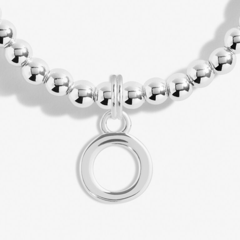Joma Jewelry Bracelet - A Little Alphabet 'O' Charm Bracelet for Women, Dainty Gold Plated Letter 'O' Bracelet, Minimalist Personalized Jewelry Gift for Her - Perfect for Birthdays, Anniversaries, and Everyday Wear