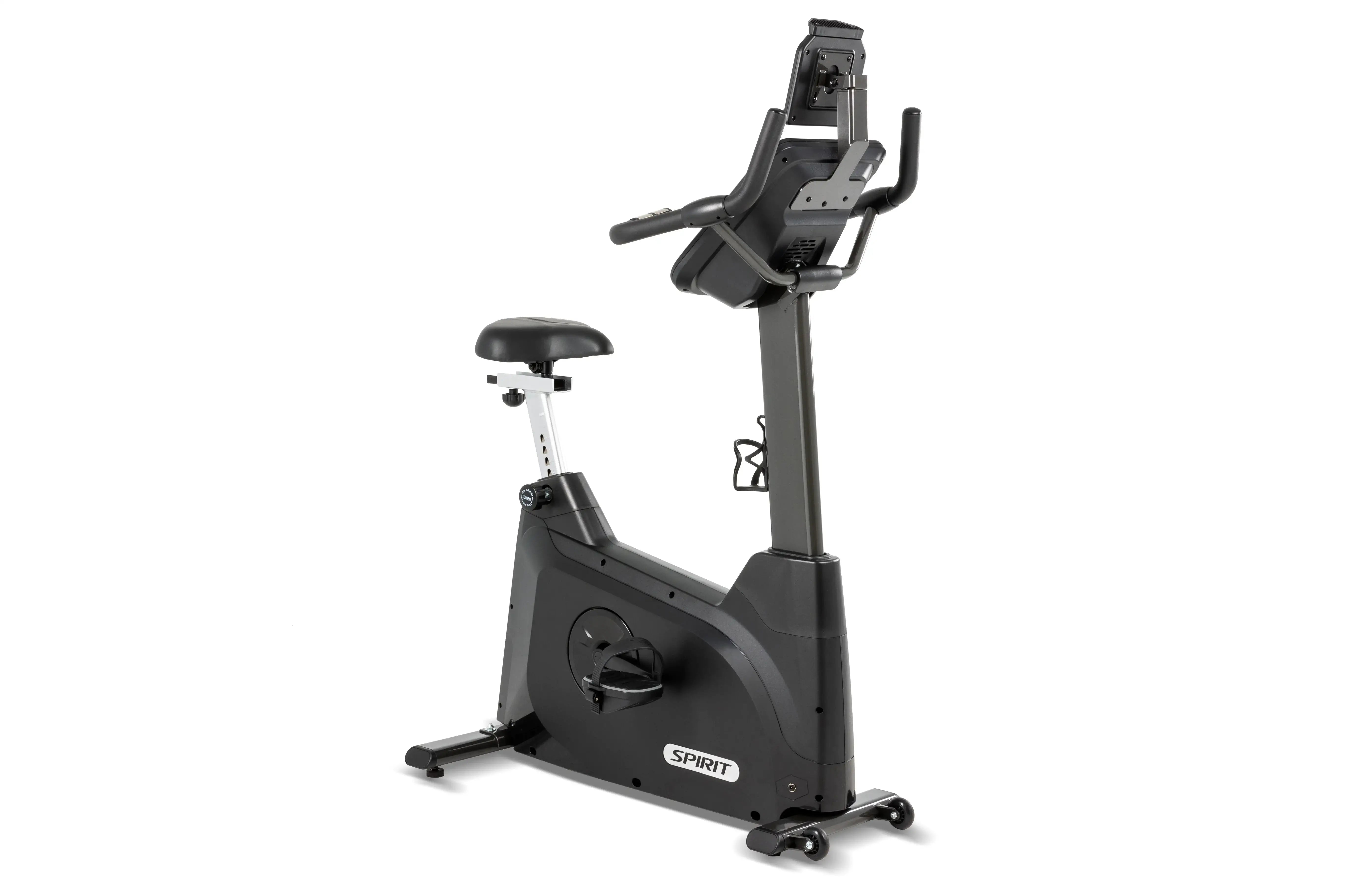 Spirit XBU55V2 Upright Exercise Bike for Home Gym - Cardio Workout Equipment for Indoor Cycling & Fitness Training