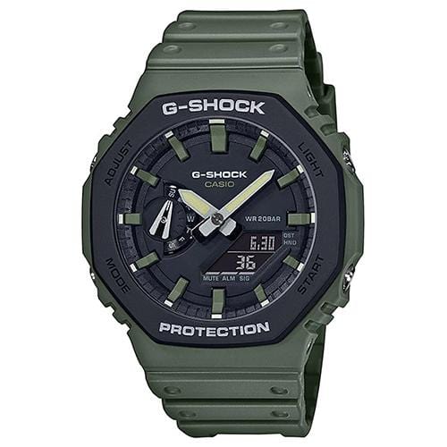 Casio G-Shock GA-2110SU-3A Digital Sport Watch for Men - Shock Resistant, Waterproof, Durable Design - Perfect for Outdoor, Running, and Adventure Activities