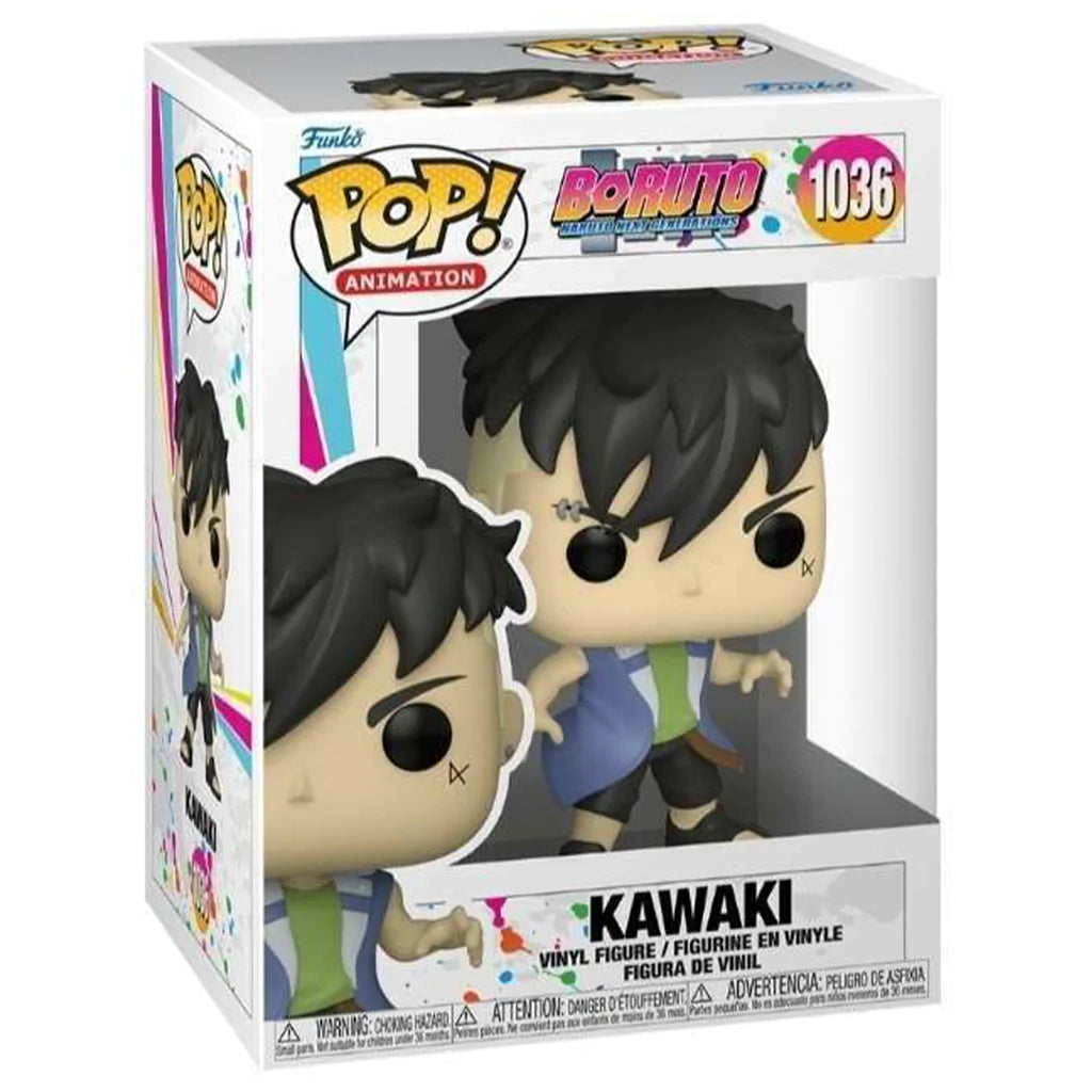 Kawaki Funko Pop Vinyl Figure - Boruto Naruto Next Generations Collectible #1036 with Protector Case - Perfect for Anime Fans, Gift Giving & Display