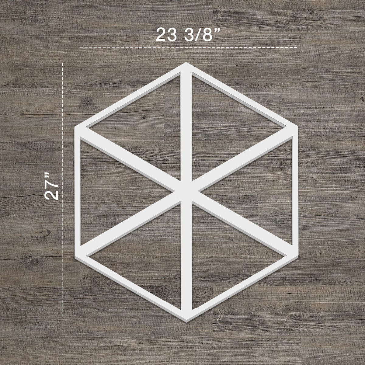 Pendleton Decorative Fretwork Wall Panels - Handcrafted Wooden Room Dividers & Home Décor Accents for Living Room, Bedroom, and Office Spaces