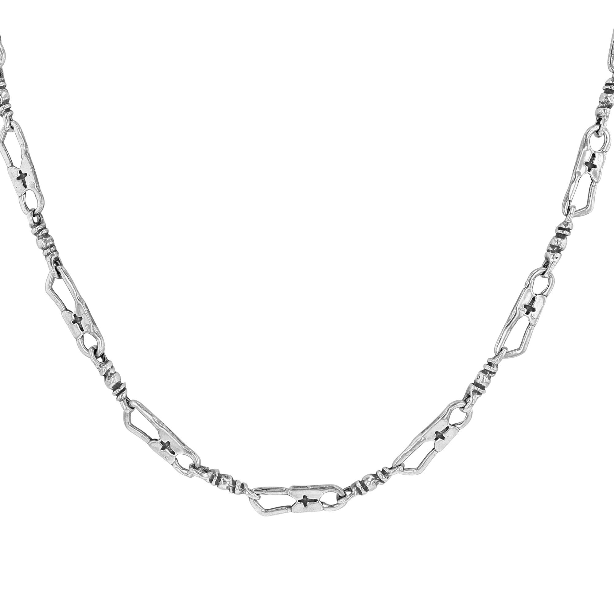 ACTS Sterling Silver 925 Fisher of Men Bracelet & Necklace Set - Religious Jewelry Gift for Christian Men & Women - Perfect for Baptism, Confirmation & Daily Faith Inspiration