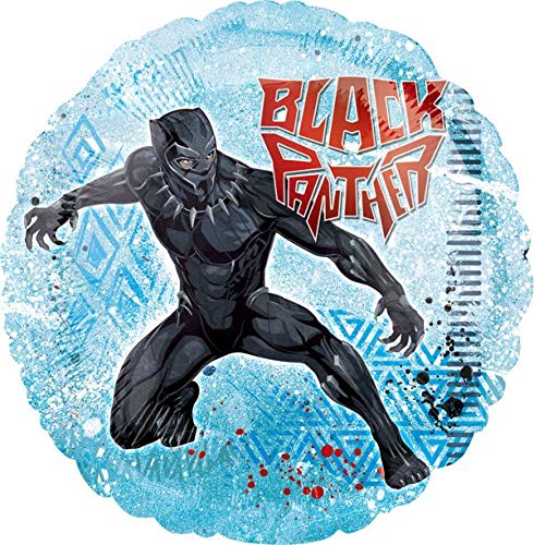 Black Panther 18 Inch Latex Balloons for Birthday Party Decorations - Marvel Superhero Theme Party Supplies, Baby Shower & Graduation Decor