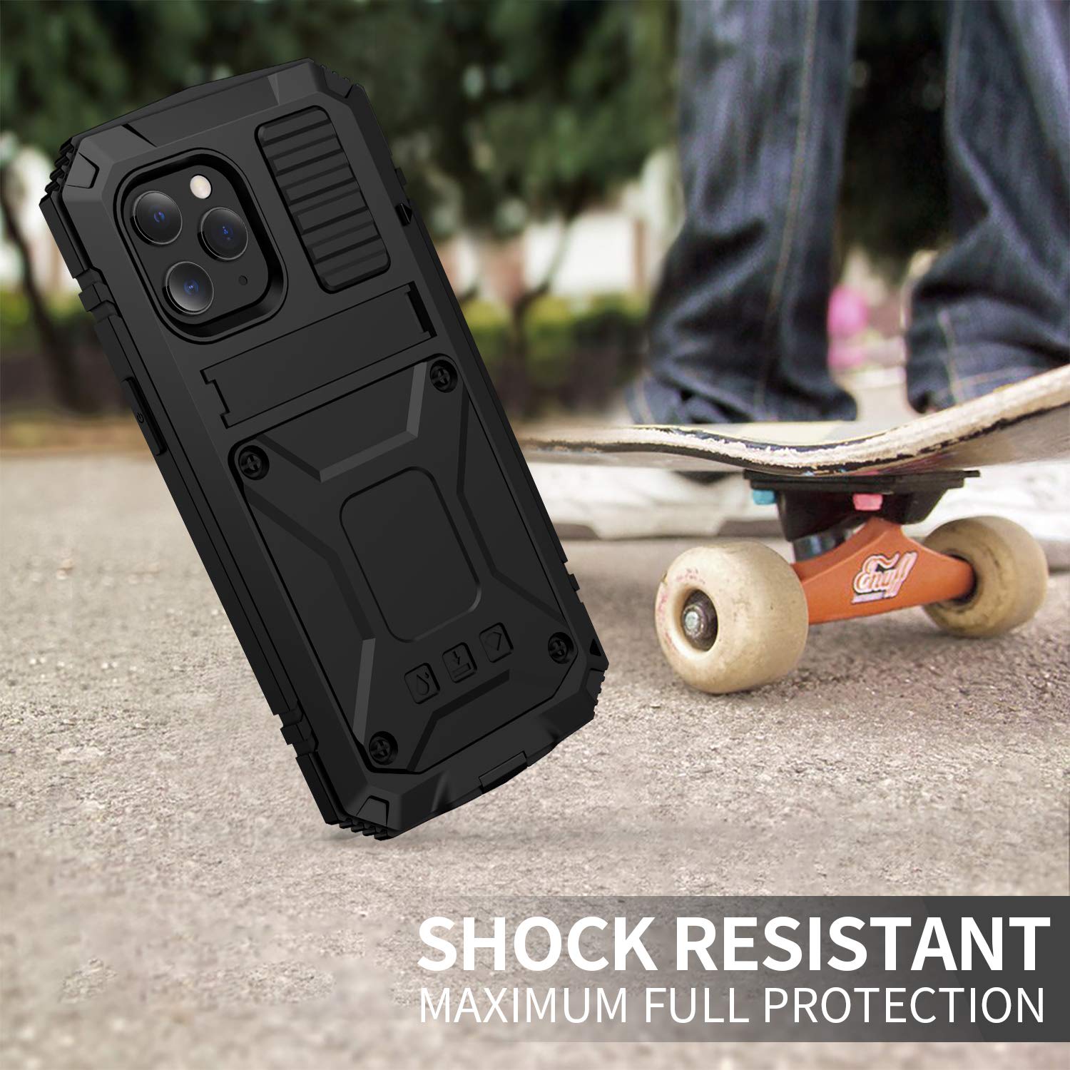 **Rugged Metal Case for iPhone 12 Pro Max (6.7