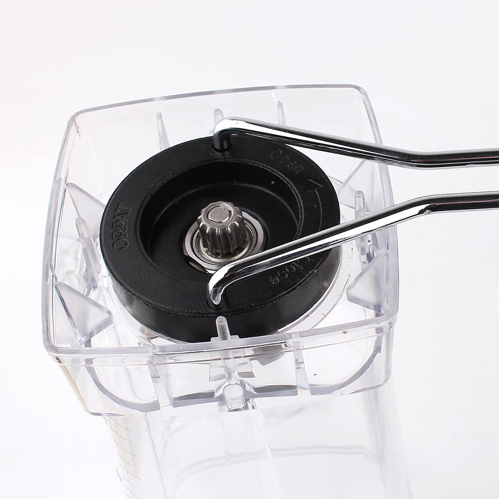 Anbige 64 OZ Replacement Container with Blade and Lid - Compatible with Vitamix 5200 5300 A2300 A2500 A3500 VM0101E VM0103 VM0158 VM0197 Blenders - Perfect for Smoothies, Soups, and Nut Butters