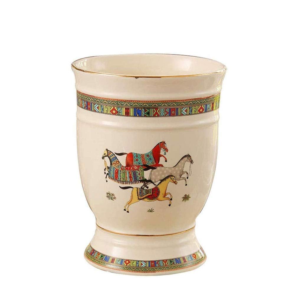 Premium Ceramic Ice Bucket & Wine Chiller Set - Elegant Bar Accessories for Champagne, Beer & Cocktails | Perfect for Home Bars, Parties & Outdoor Entertaining