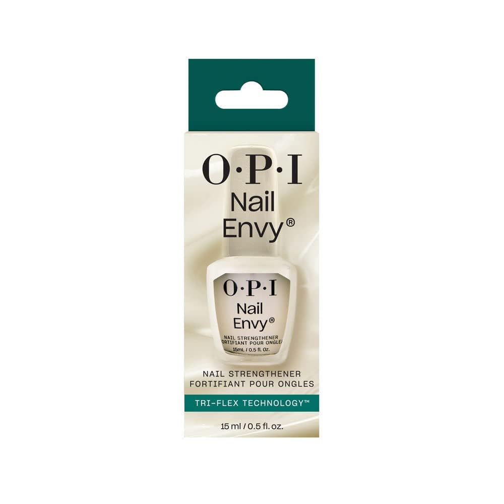 Nail Envy Nail Strengthener & Treatment - Tri-Flex Technology with Vitamins A, C, E, Biotin & Calcium | Fortifying Nail Care Solution for Stronger, Healthier Nails | Perfect for Brittle, Weak or Damaged Nails at Home or Salon