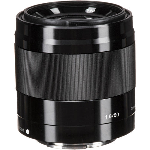 Sony E 50mm f/1.8 OSS Lens - Fast Prime Portrait Lens for Sony Mirrorless Cameras | Perfect for Low Light Photography, Street & Travel Shots