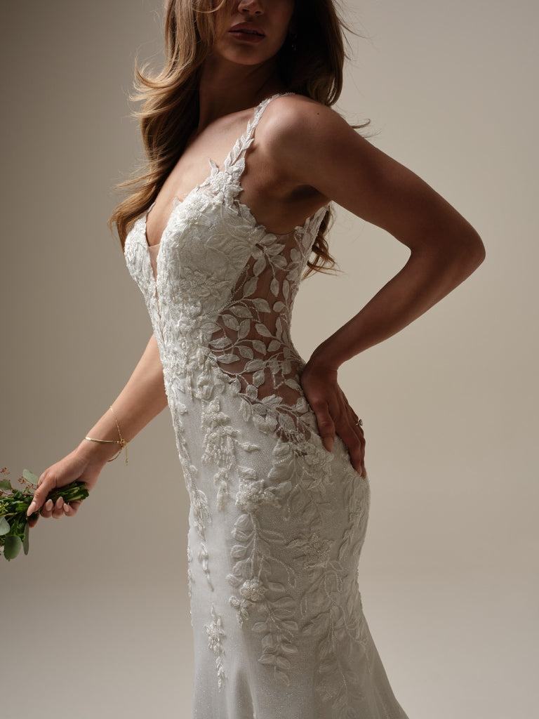 Keegan by Maggie Sottero | Elegant Wedding Dress for Brides | Perfect for Church Ceremonies & Formal Receptions