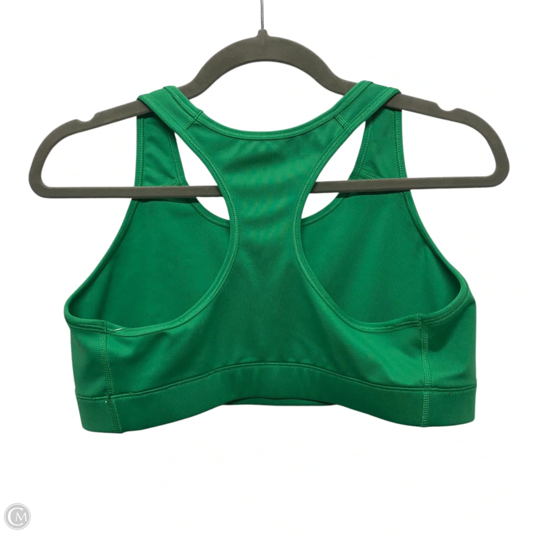 Nike Green Athletic Sports Bra - Large Size for Women - Perfect for Yoga, Running & Gym Workouts