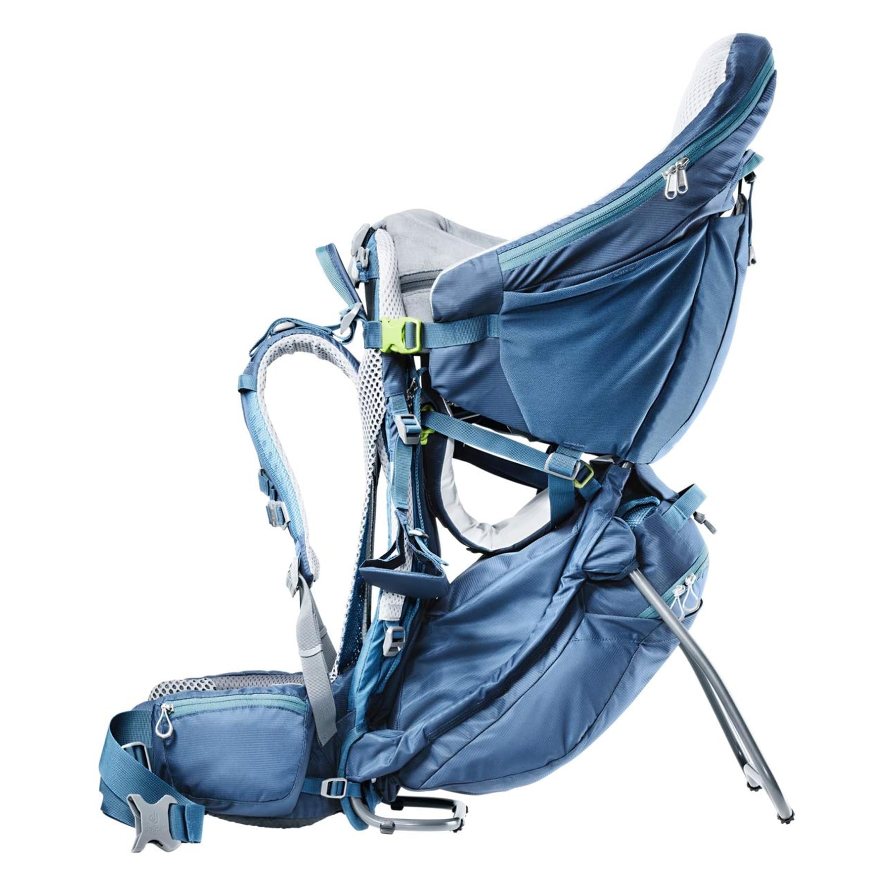 Deuter Kid Comfort Pro Child Carrier Backpack - Adjustable Hiking & Travel Carrier for Toddlers 1-4 Years - Comfortable & Ergonomic Design - Perfect for Outdoor Adventures, Family Hikes & Traveling with Kids - Midnight Blue