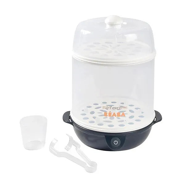 Steril'Express 2-in-1 Baby Bottle Sterilizer and Dryer | UV Sanitizer for Pacifiers, Breast Pump Parts & Baby Accessories | Perfect for Nursery, Travel & Daycare Use